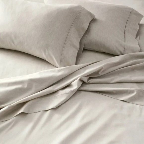Hearth & Hand Magnolia Melange Sheet Set Gray (Queen) - Picture 1 of 2